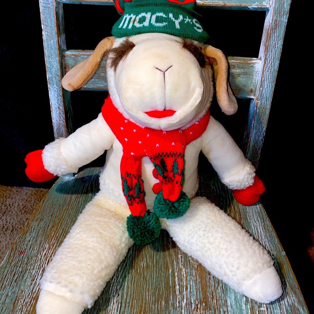 Vintage 1993 Macy’s Lamb Chop large vintage plush